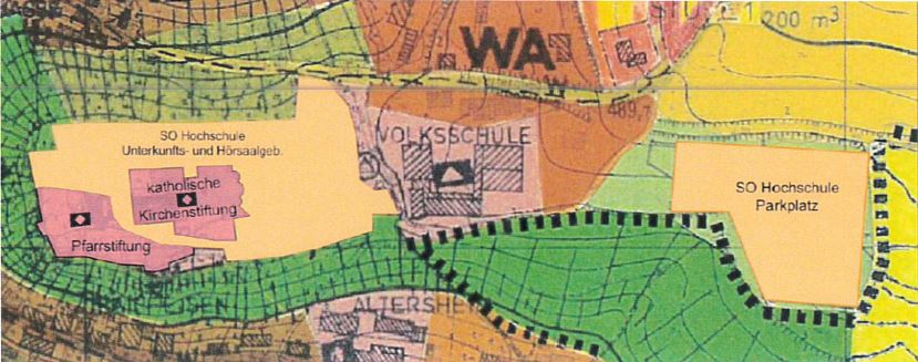6. �nderung des Fl�chennutzungsplanes - SO Hochschule
